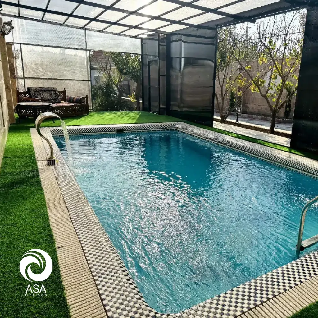 قیمت چمن مصنوعی دور استخر