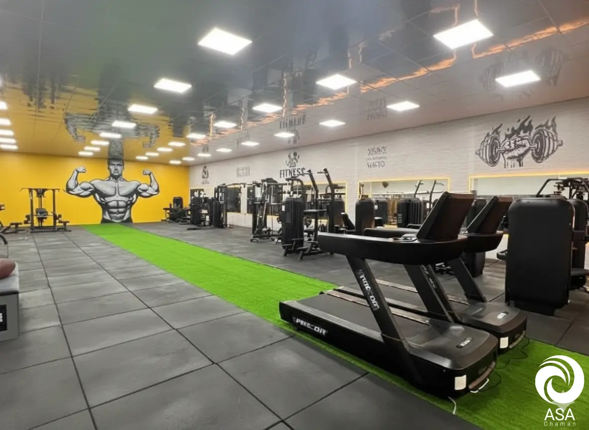 چمن مصنوعی باشگاه بدنسازی