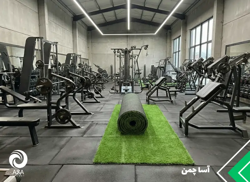 چمن مصنوعی باشگاه بدنسازی