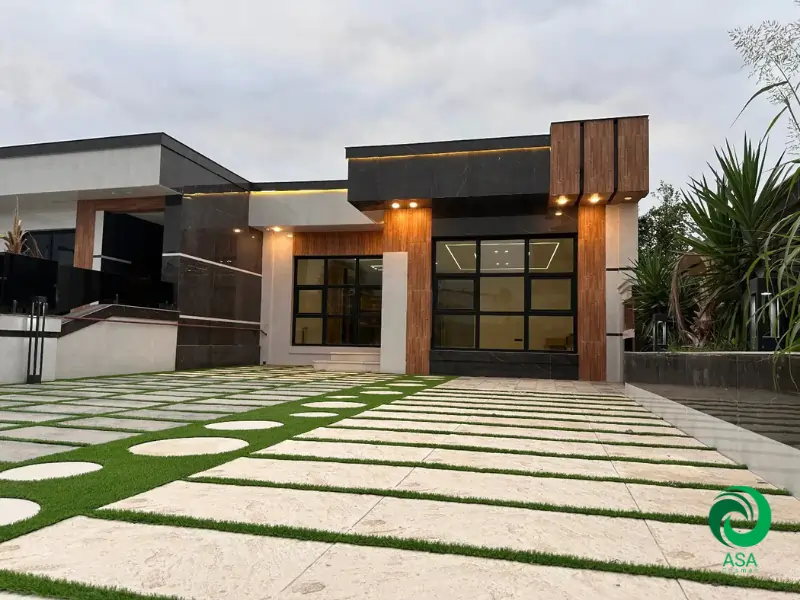 چمن مصنوعی باغ ویلا